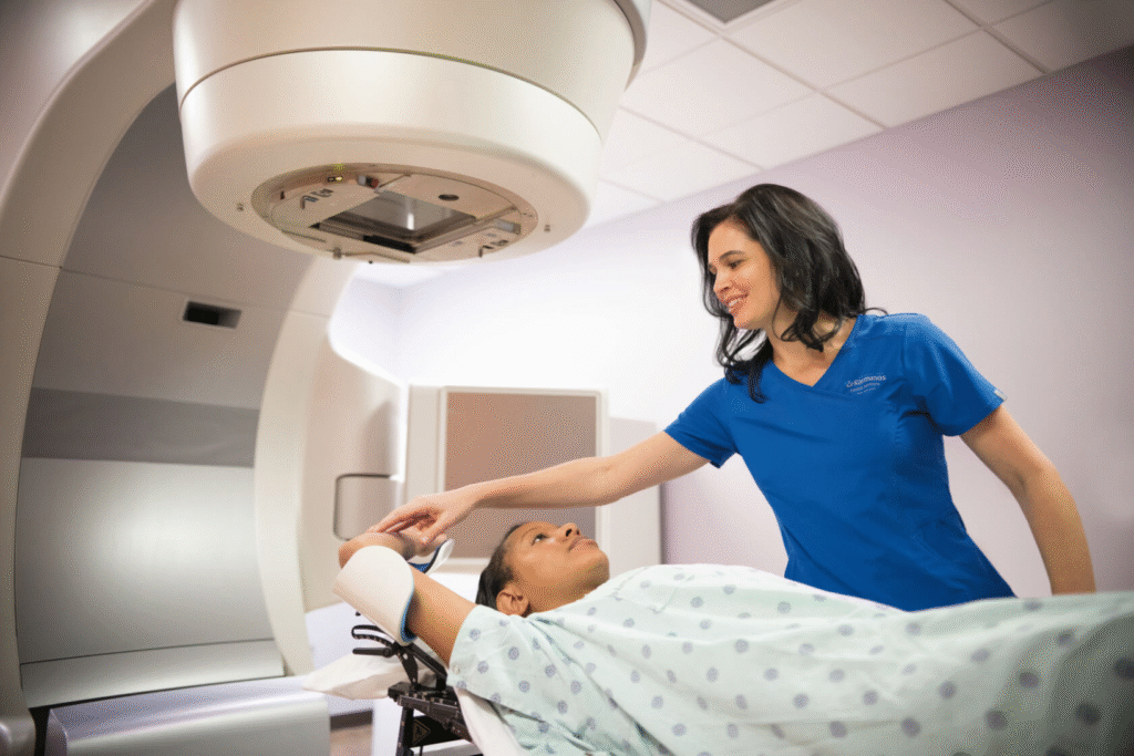 Radiation therapy is a common cancer treatment that can be tough on the body